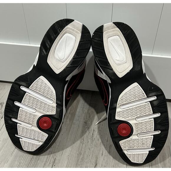 Nike AIR MONARCH WIDE 4E Size 7 Men White Black Red  Walking Shoe - Picture 8 of 8